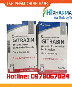thuốc Gitrabin 1g là thuốc gì? giá bao nhiêu? mua ở đâu chính hãng.