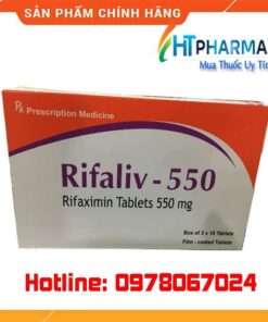 thuốc Rifaliv 550 là thuốc gì? giá bao nhiêu mua ở đâu chính hãng tại hà nội, tphcm