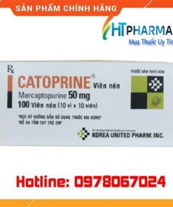 thuốc Catoprine 50mg là thuốc gì? giá bao nhiêu? mua ở đâu