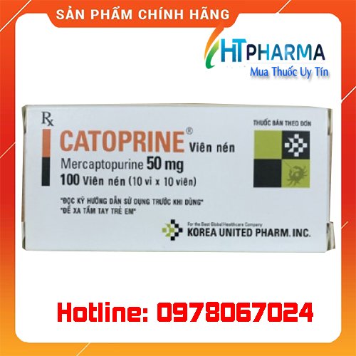 thuốc Catoprine 50mg là thuốc gì? giá bao nhiêu? mua ở đâu