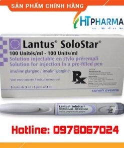 Thuốc Lantus Solostar giá bao nhiêu mua ở đâu chính hãng