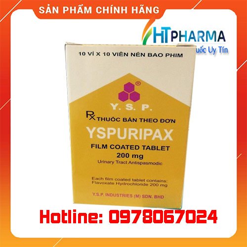 Thuốc Yspuripax là thuốc gì? giá bao nhiêu? mua ở đâu chính hãng