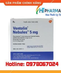 thuốc Ventolin Nebules giá bao nhiêu mua ở đâu chính hãng