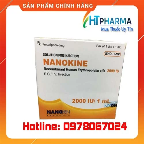 Thuốc Nanokine 2000 IU, 4000IU giá bao nhiêu mua ở đâu chính hãng