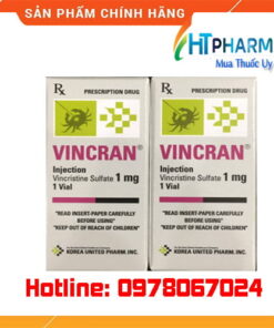 Thuốc Vincran là thuốc gì? giá bao nhiêu mua ở đâu