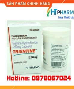thuốc trientine Hydrocloride 250mg giá bao nhiêu mua ở đâu