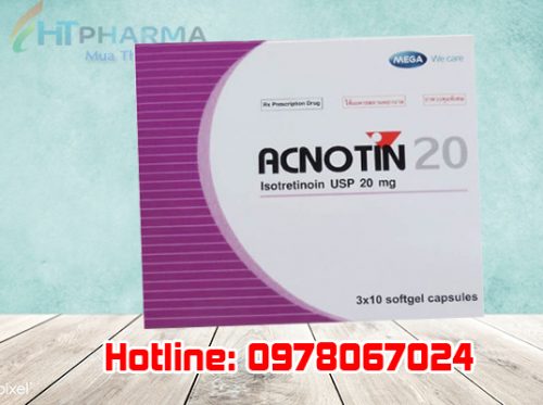 thuốc acnotin 20 giá bao nhiêu mua ở đâu