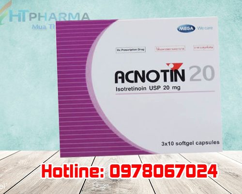 thuốc acnotin 20 giá bao nhiêu mua ở đâu