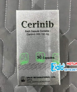 Thuốc Cerinib 150 trị đích ung thư phổi mua ở đâu chính hãng tại hà nội, thành phó hồ chí minh