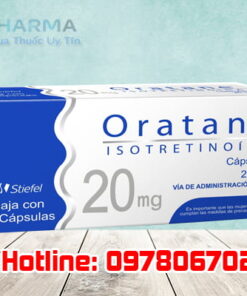 thuốc Oratane 20mg giá bao nhiêu mua ở đâu