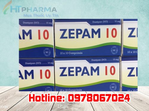 thuốc Zepam 10 giá bao nhiêu mua ở đâu