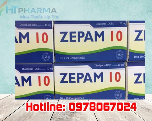 thuốc Zepam 10 giá bao nhiêu mua ở đâu