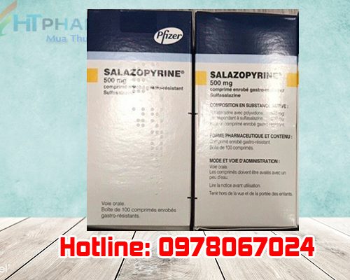 thuốc salazopyrine giá bao nhiêu