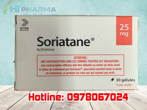 thuốc Soriatane 25mg giá bao nhiêu mua ở đâu