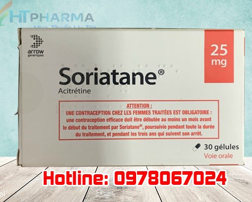 thuốc Soriatane 25mg giá bao nhiêu mua ở đâu