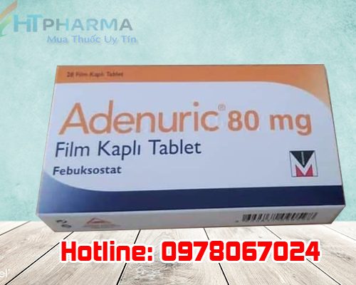 thuốc Adenuric 80mg giá bao nhiêu