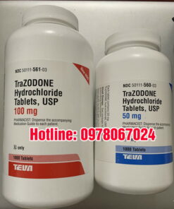 thuốc trazodone 100mg giá bao nhiêu