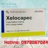 thuốc Xelocapec 500mg giá bao nhiêu