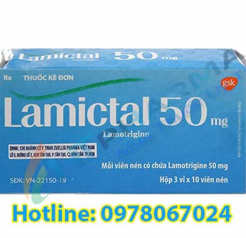 thuốc Lamictal 50 giá bao nhiêu