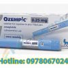 thuốc Ozempic 0.25mg giá bao nhiêu
