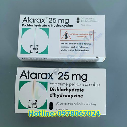 thuốc Atarax 25mg giá bao nhiêu