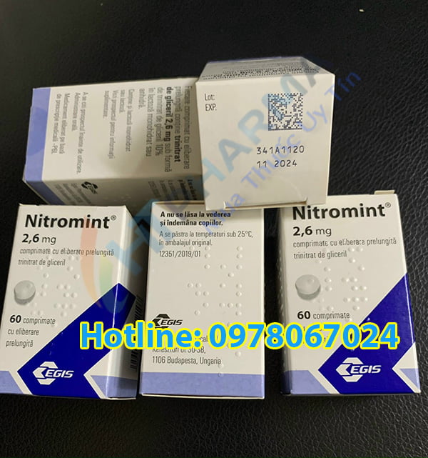 thuốc Nitromint giá bao nhiêu