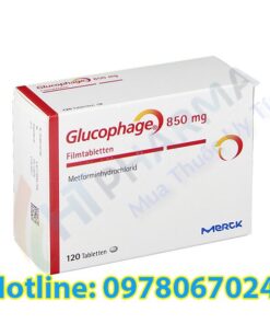thuốc tiểu đường Glucophage 850 giá bao nhiêu