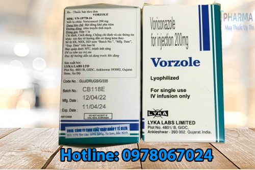 thuốc Vorzole giá bao nhiêu