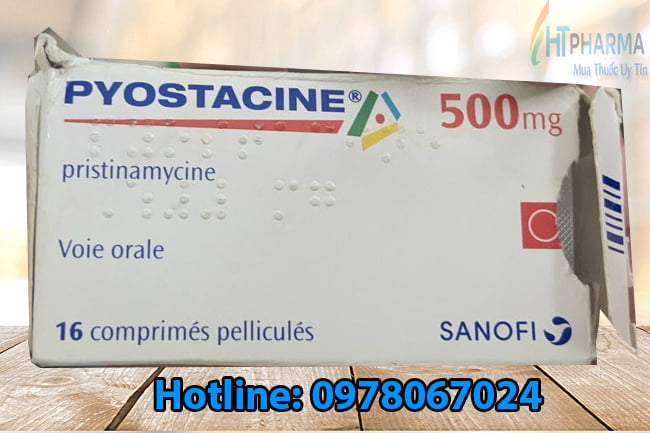 thuốc pyostacine 500 giá bao nhiêu