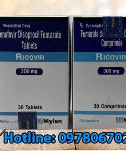 thuốc ricovir 300mg Mylan giá bao nhiêu
