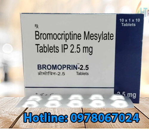 thuốc Bromoprin 2.5 giá bao nhiêu