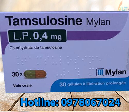 thuốc tamsulosine mylan giá bao nhiêu