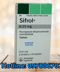 thuốc Sifrol giá bao nhiêu