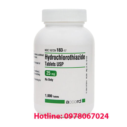 Thuốc Hydrochlorothiazide giá bao nhiêu