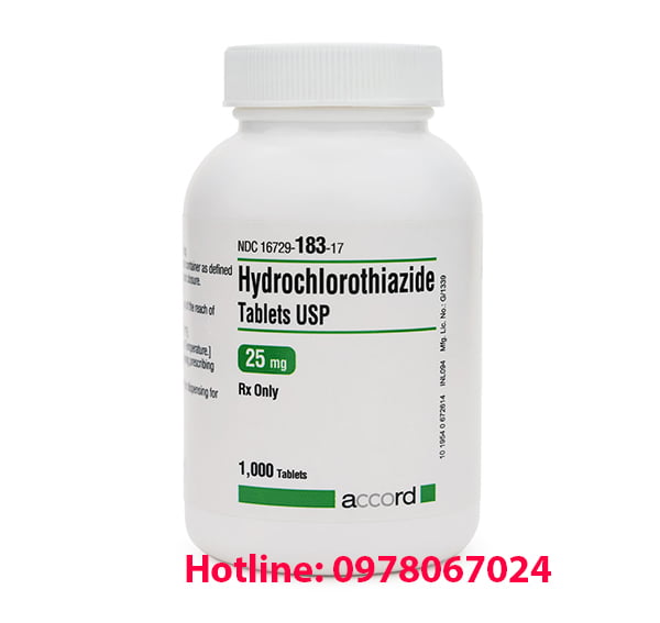 Thuốc Hydrochlorothiazide giá bao nhiêu