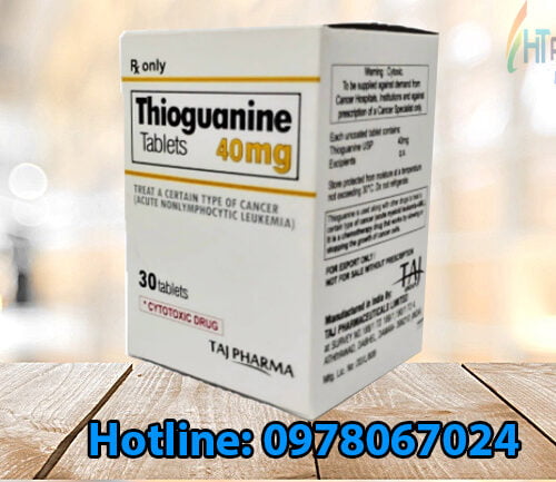 thuốc Thioguenine 40mg giá bao nhiêu