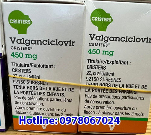 thuốc Valganciclovir 450mg giá bao nhiêu