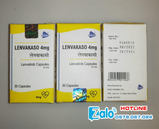 Thuốc Lenvakaso 4mg điều trị ung thư mua ở đâu hà nội, thành phố hồ chí minh