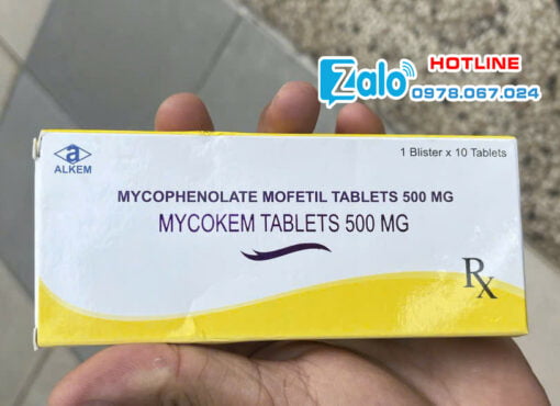 Thuốc Mycokem tablets 500 dự phòng thải ghép mua ở đâu hà nội, thành phố hồ chí minh