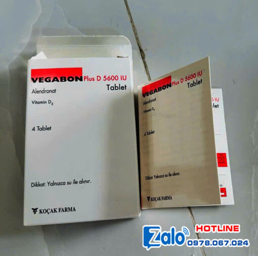 Thuốc Vegabon điều trị loãng xương